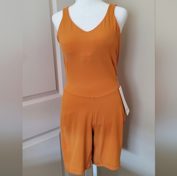 NWT Align Bodysuit Autumn Orange - Picture 1 of 6